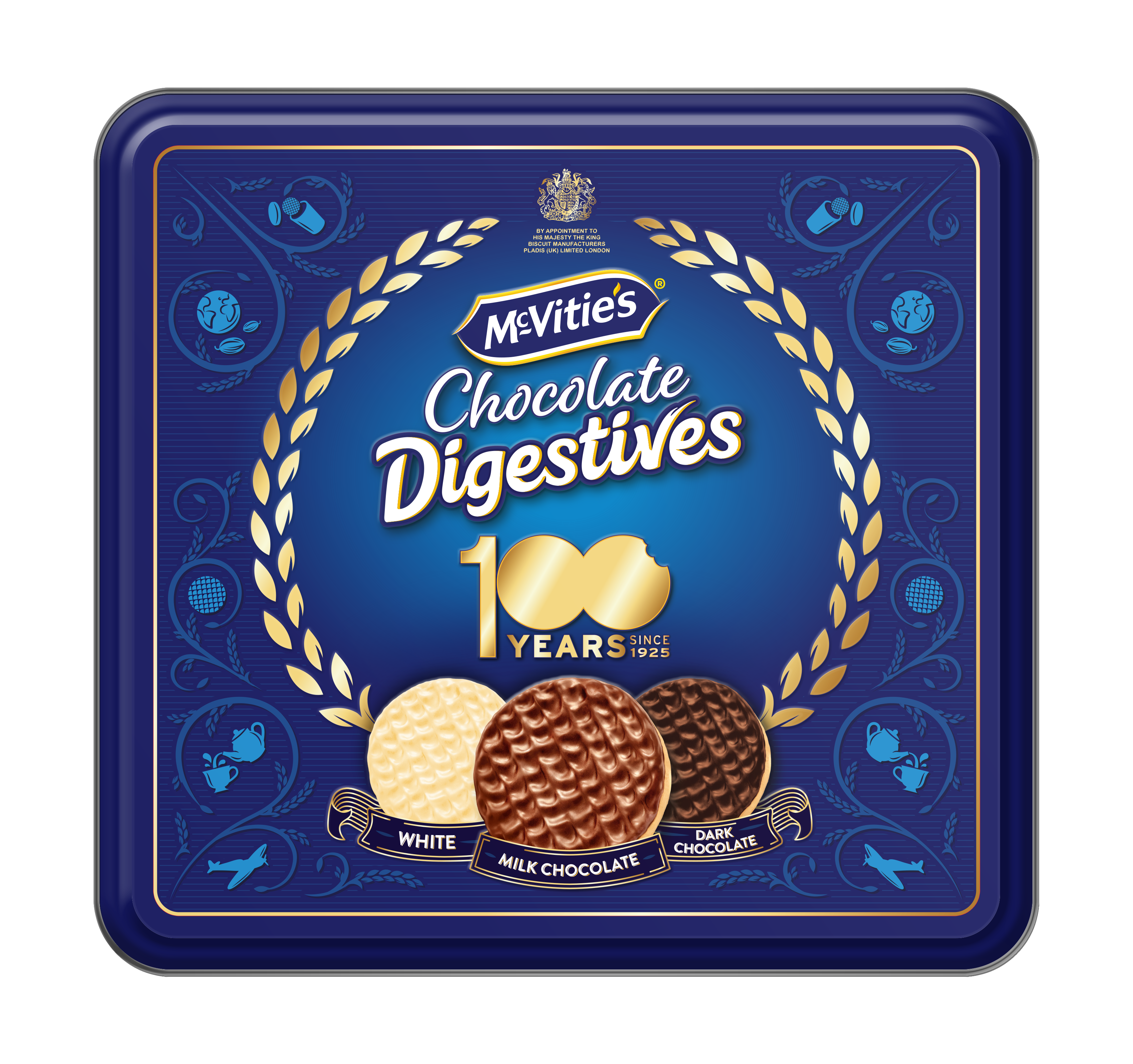 McVitie's Chocolate Digestives 100 year anniversary tin